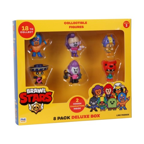P.M.I. Kids World BRAWL STARS S2 FIGURES -8 PACK DELUXE BOX VER.B