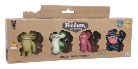 P.M.I. Kids World FUGGLER LIMITED EDITION 1.5 COLLECTIBLE FIGURES - 4 PACK VER. E