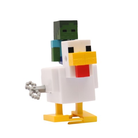 P.M.I. Kids World MINECRAFT S2 3D WIND-UP TOY - CHICKEN & JOCKEY