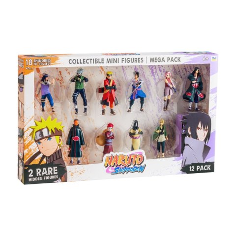 P.M.I. Kids World NARUTO SHIPPUDEN FIGURES -12 PACK DELUXE EDITION VER. B