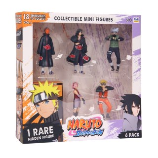 P.M.I. Kids World NARUTO SHIPPUDEN FIGURES - 6 PACK DELUXE EDITION VER. A