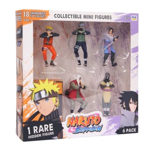 P.M.I. Kids World NARUTO SHIPPUDEN FIGURES - 6 PACK DELUXE EDITION VER. B
