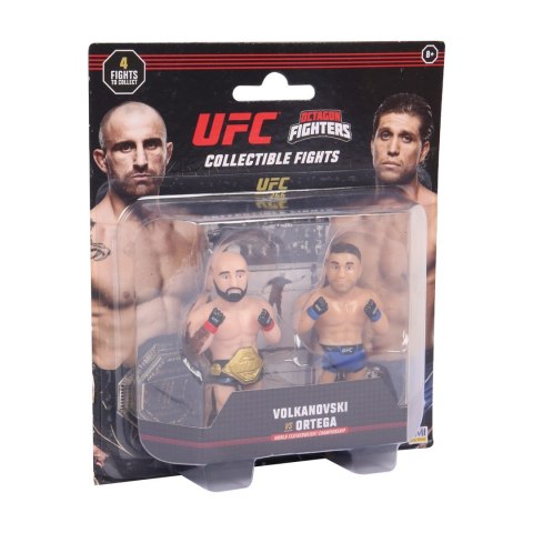 P.M.I. Kids World UFC OCTAGON FIGHTERS S1 COLLECTIBLE FIGHTS - VOLKANOVSKI VS. ORTEGA