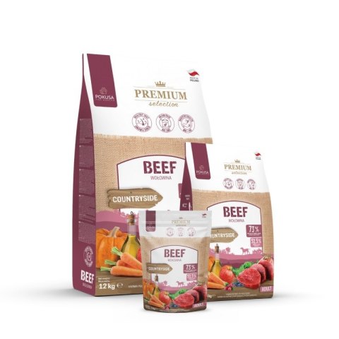 POKUSA Pokusa Premium Selection Beef Adult wołowina 3kg
