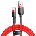 Baseus BASEUS KABEL USB DO USB-C CAFULE 2A 3M (CZERWONY)