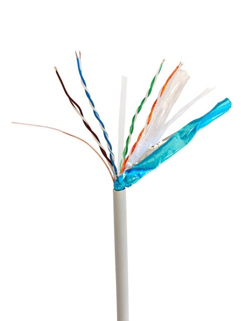 GEMBIRD GEMBIRD FTP KABEL DRUT KAT 6 CCA ECA 305M SZARY