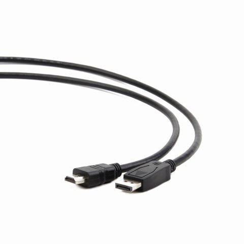 GEMBIRD Kabel GEMBIRD CC-DP-HDMI-3M ( DisplayPort M - HDMI M -; 3m; kolor czarny)