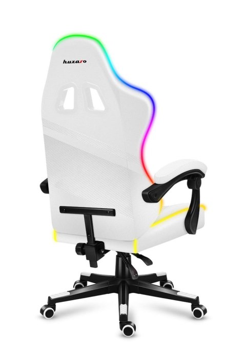 Huzaro Fotel gamingowy Huzaro Force 4.4 RGB White (WYPRZEDAŻ)