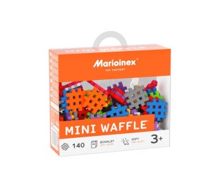 Marioinex MARIOINEX Klocki Mini Waffle, 140 elementów