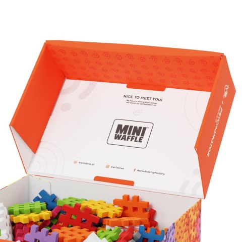 Marioinex MARIOINEX Klocki Mini Waffle, 300 elementów
