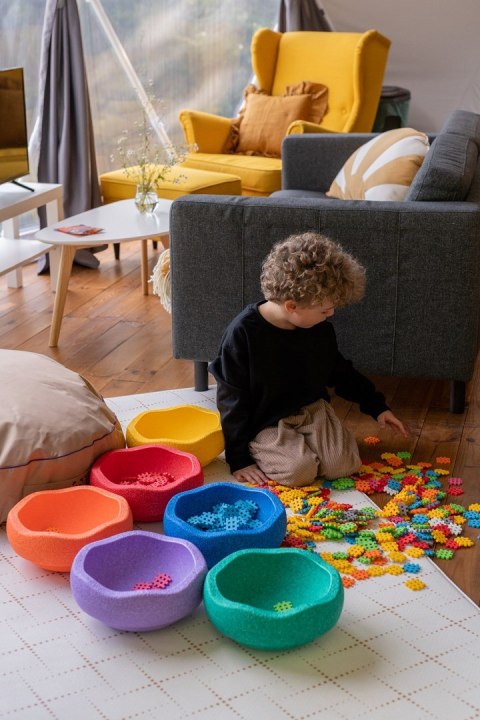 Marioinex MARIOINEX Klocki Mini Waffle, 500 elementów