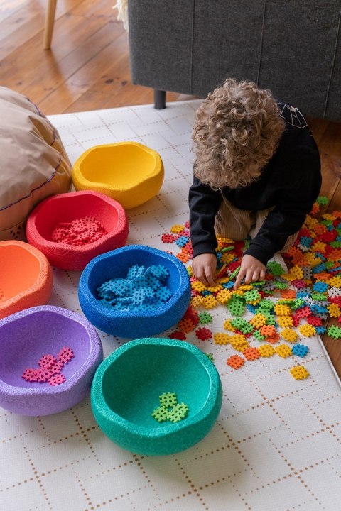 Marioinex MARIOINEX Klocki Mini Waffle, 500 elementów