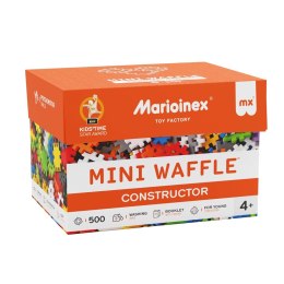 Marioinex MARIOINEX Klocki Mini Waffle Konstruktor, 500 elementów