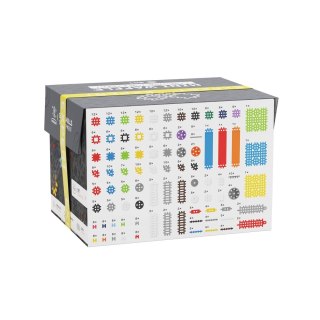 Marioinex MARIOINEX Klocki Mini Waffle Konstruktor Expert, 501 elementów