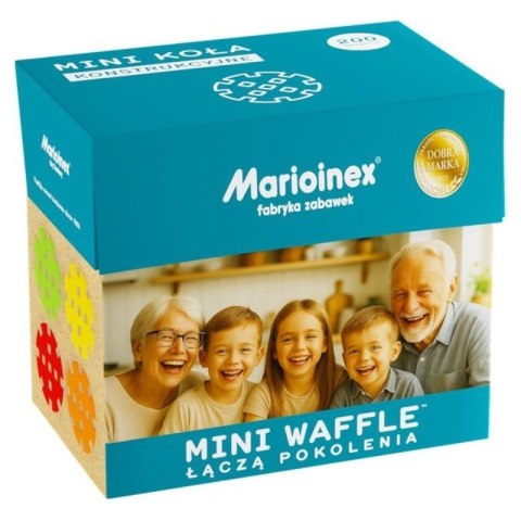 Marioinex MARIOINEX Klocki Mini Waffle Zestaw Seniora, 200 elementów