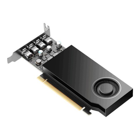 PNY Technologies PNY NVIDIA A400 4GB GDDR6 64-bit, Low Profile, PCIe 4.0 x8, Single slot, 4 x Mini DisplayPort 1.4a, 50W, LP bracket, small box