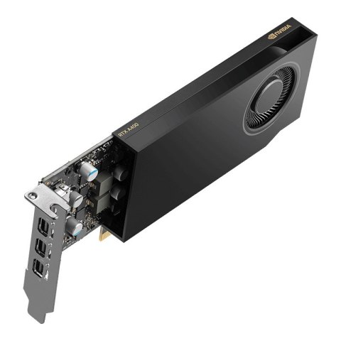 PNY Technologies PNY NVIDIA A400 4GB GDDR6 64-bit, Low Profile, PCIe 4.0 x8, Single slot, 4 x Mini DisplayPort 1.4a, 50W, LP bracket, small box
