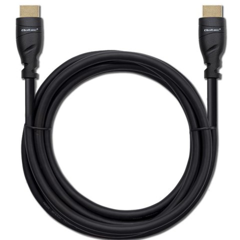 Qoltec QOLTEC KABEL HDMI V2.1 ULTRA HIGH SPEED 8K | 60HZ | 26AWG | GOLD