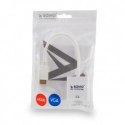 SAVIO SAVIO ADAPTER HDMI (M) -VGA(F) BIAŁY CL-201