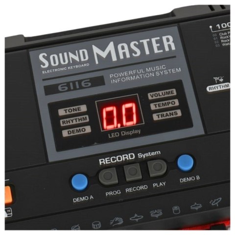 SUPRIMO SUPRIMO 6116 - Keyboard edukacyjny, bateryjny