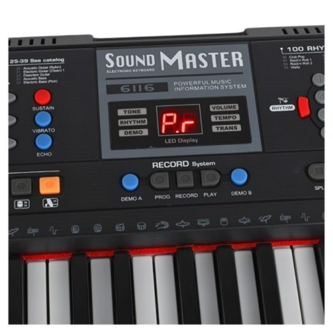 SUPRIMO SUPRIMO 6116 - Keyboard edukacyjny, bateryjny