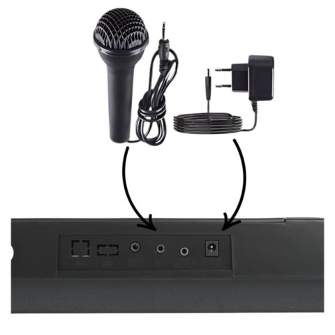 SUPRIMO SUPRIMO EK611 - Keyboard elektroniczny edukacyjny, 61 klawiszy