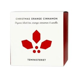 Teministeriet Herbata czarna sypana Christmas Orange Cinnamon 100g - Teministeriet