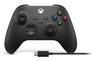 Microsoft Kontroler MICROSOFT Xbox Serie Black USB-C