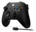 Microsoft Kontroler MICROSOFT Xbox Serie Black USB-C