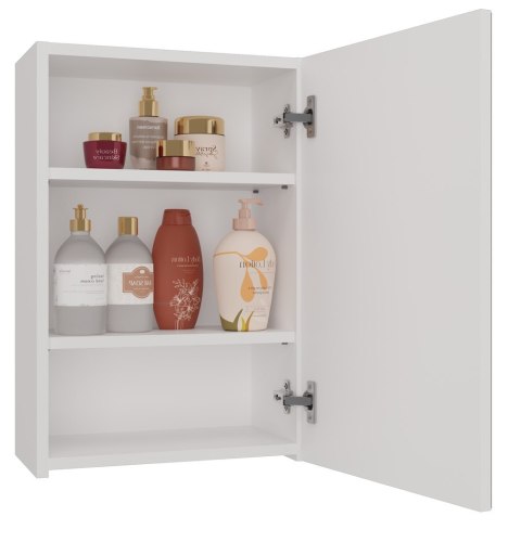 TOP E SHOP SZAFKA ŁAZIENKOWA POLA 1 DRZWI LUSTRO BIEL