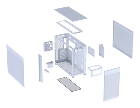 ASUS Obudowa Asus PRIME AP303 MESH WHITE