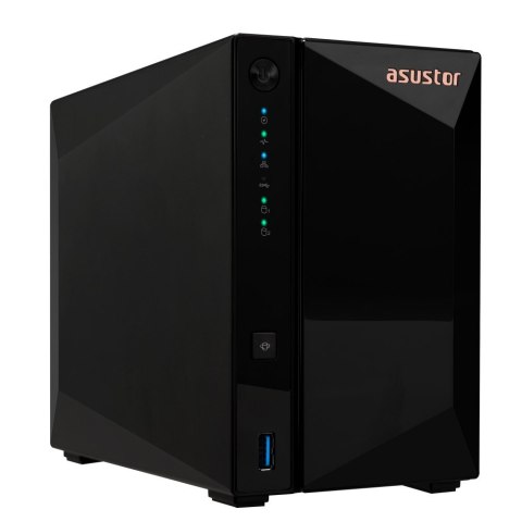 ASUSTOR NAS Asustor AS3302T v2; Tower; 2x (3.5" SATA HDD/ 2.5" SSD); Realtek RTD1619B, 2GB DDR4, 1x 2.5GbE, 3x USB 3.2