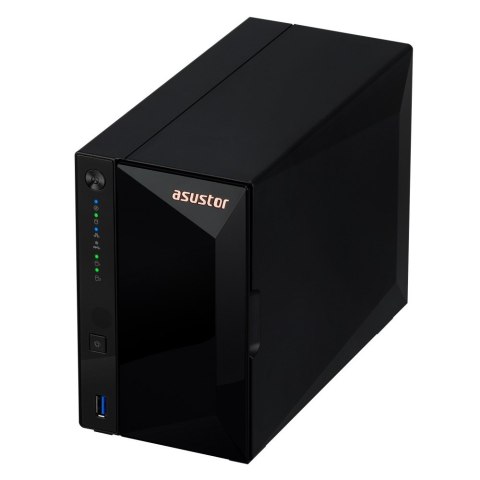 ASUSTOR NAS Asustor AS3302T v2; Tower; 2x (3.5" SATA HDD/ 2.5" SSD); Realtek RTD1619B, 2GB DDR4, 1x 2.5GbE, 3x USB 3.2