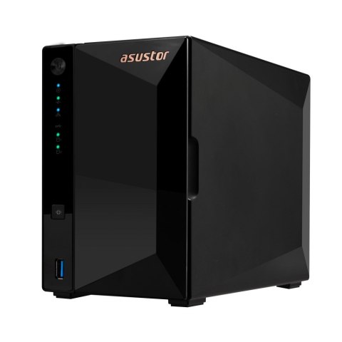 ASUSTOR NAS Asustor AS3302T v2; Tower; 2x (3.5" SATA HDD/ 2.5" SSD); Realtek RTD1619B, 2GB DDR4, 1x 2.5GbE, 3x USB 3.2
