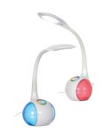 Activejet Lampka na biurko stołowa biurkowa LED Activejet RAINBOW RGB biała