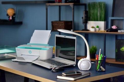 Activejet Lampka na biurko stołowa biurkowa LED Activejet RAINBOW RGB biała