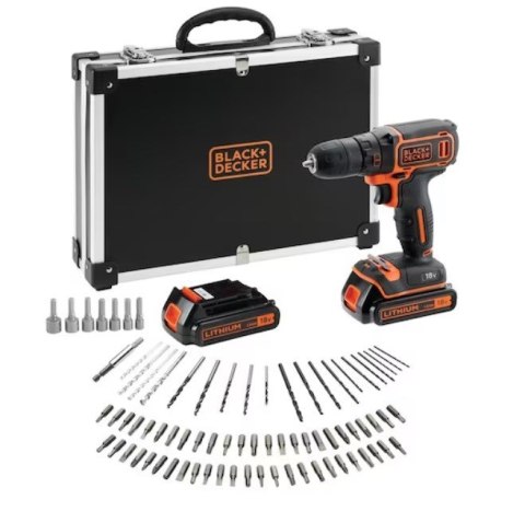 BLACK+DECKER Wiertarko-wkrętarka 18V BDCDC18BAFC-QW BLACK+DECKER
