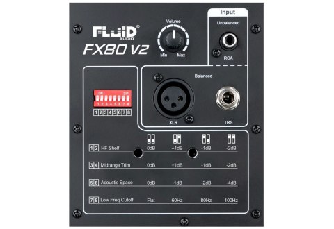 FLUID AUDIO Fluid Audio FX80 V2 - Aktywny monitor studyjny