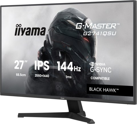IIYAMA MONITOR IIYAMA LED IPS 27" G2741QSU-B1 Black Hawk 144Hz