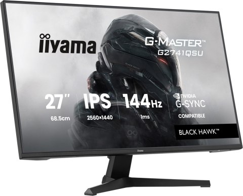 IIYAMA MONITOR IIYAMA LED IPS 27" G2741QSU-B1 Black Hawk 144Hz