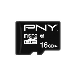 PNY Technologies Karta pamięci PNY microSD Performance Plus 16GB