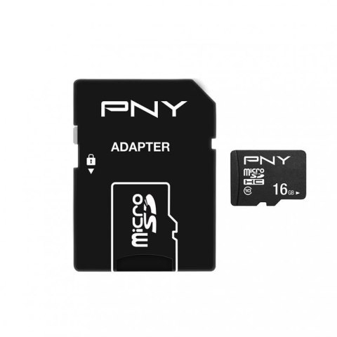 PNY Technologies Karta pamięci PNY microSD Performance Plus 16GB