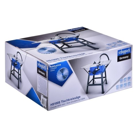 Scheppach Pilarka stołowa Scheppach HS100S 2,0KW fi 250mm 2 tarcze w zestawie