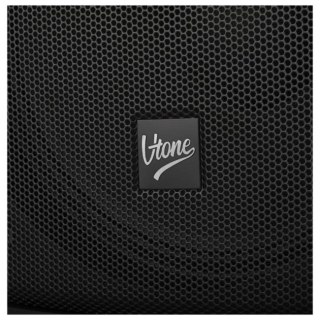 V-tone V-TONE OrionX 14 ACCU - Kolumna aktywna akumulatorowa czarna, Bluetooth, TWS, USB, AUX, FM, DSP, wysuwana rączka, kółka transpor