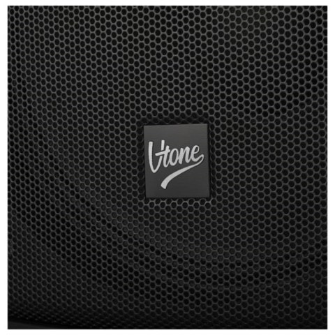 V-tone V-TONE OrionX 14 ACCU - Kolumna aktywna akumulatorowa czarna, Bluetooth, TWS, USB, AUX, FM, DSP, wysuwana rączka, kółka transpor