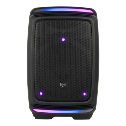 V-tone V-TONE OrionX 14 ACCU - Kolumna aktywna akumulatorowa czarna, Bluetooth, TWS, USB, AUX, FM, DSP, wysuwana rączka, kółka transpor