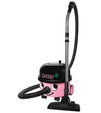 Odkurzacz workowy do zanieczyszczeń suchych Numatic HET200 Hetty 620W czarno-różowy Odkurzacz workowy do zanieczyszczeń suchych Numatic HET200 Hetty 620W czarno-różowy