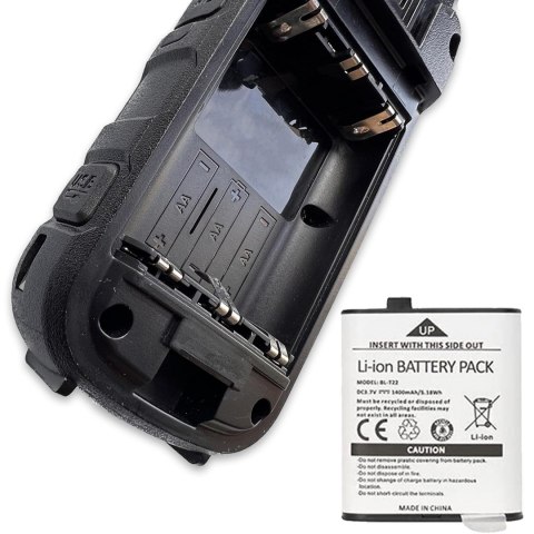 BAOFENG Krótkofalówka Baofeng BF-T25E czarna (WYPRZEDAŻ)