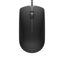Dell Dell Przewodowa mysz optyczna MS116 Czarna