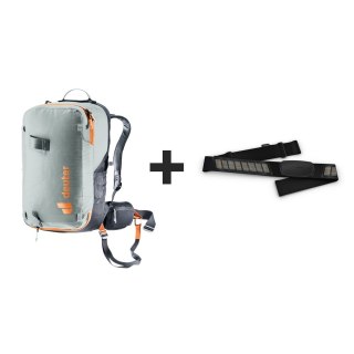 Deuter Plecak lawinowy Deuter Alproof Lite 22L + czujnik Garmin HRM Dual, tin/black